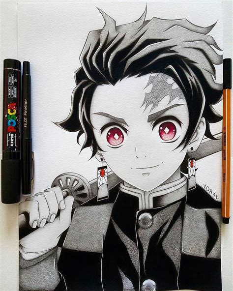 demon slayer dibujo